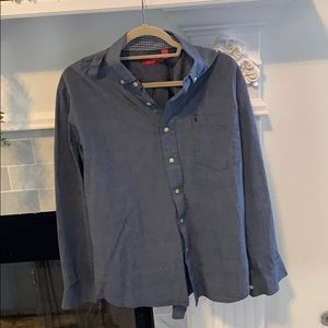 Navy blue Izod oxford, great fit!